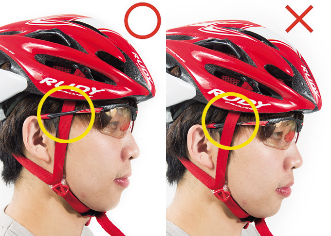 스포츠글라스의 안전한 착용방법