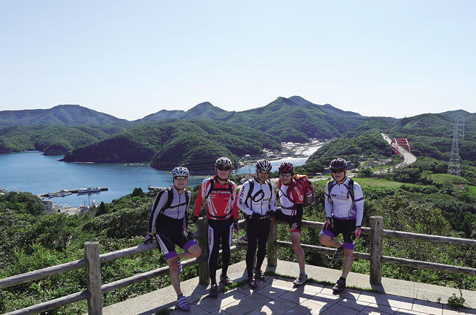 만제키 전망대에서 바라본 만제키바시(万關橋)
