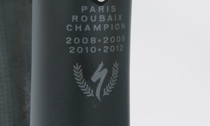 루베의 업적. 루베는 2007년 첫 파리-루베 경기에 등장한 이후 프레임에 기록된 4번의 해는 물론, 2014년 올해까지 정상의 자리에 올랐다.
