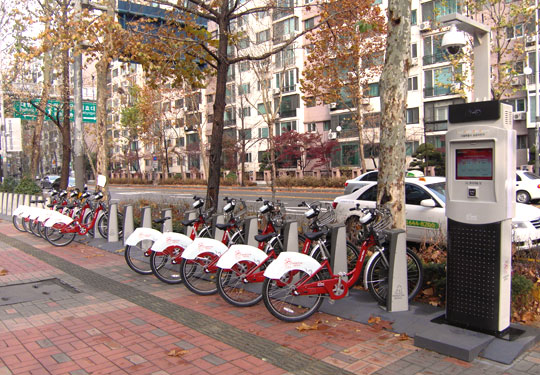 2010년부터 시범 운영 중인 서울시 공공자전거