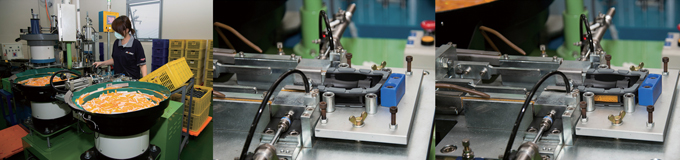 
	마위 그룹은 대부분의 공정에 자동화(혹은 반자동화) 설비를 이용하고 있다.
