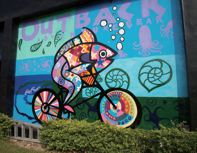 
	VP 본사 여러 곳에서 볼 수 있는 유쾌한 벽화들
