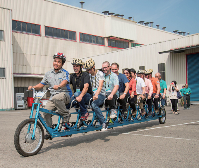 KHS 본사에서 볼 수 있는 진풍경