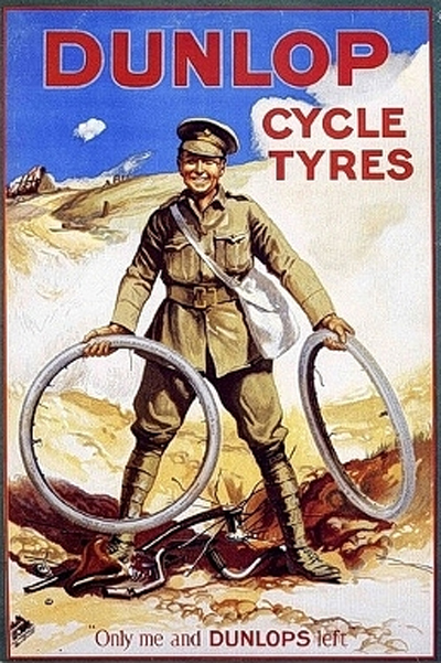 
	자전거용 공기 타이어를 발명한 존 보이드 던롭의 던롭공기타이어회사
