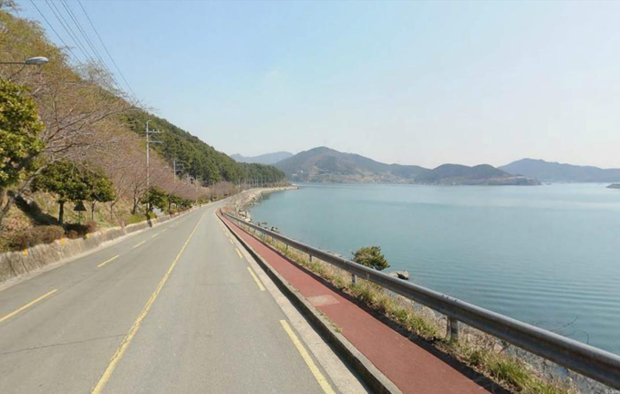 국가 자전거도로망 연결 사업 전경 / 창원시 제공
