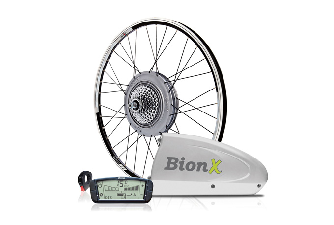 
	바이오넥스(BionX)는 리어허브 구동계를 생산하는 대표적인 브랜드다
