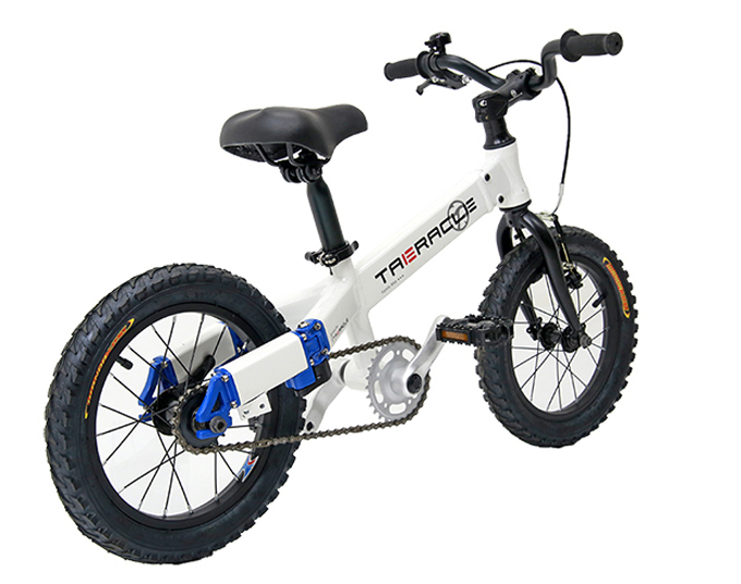
	3단계 두발자전거는 12인치 뒷바퀴를 14인치로 교체해 사용한다.
