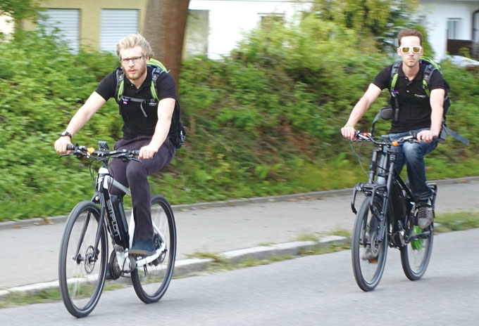 
	독일에서는 전기자전거를 통한 출퇴근이 일상적이다.
